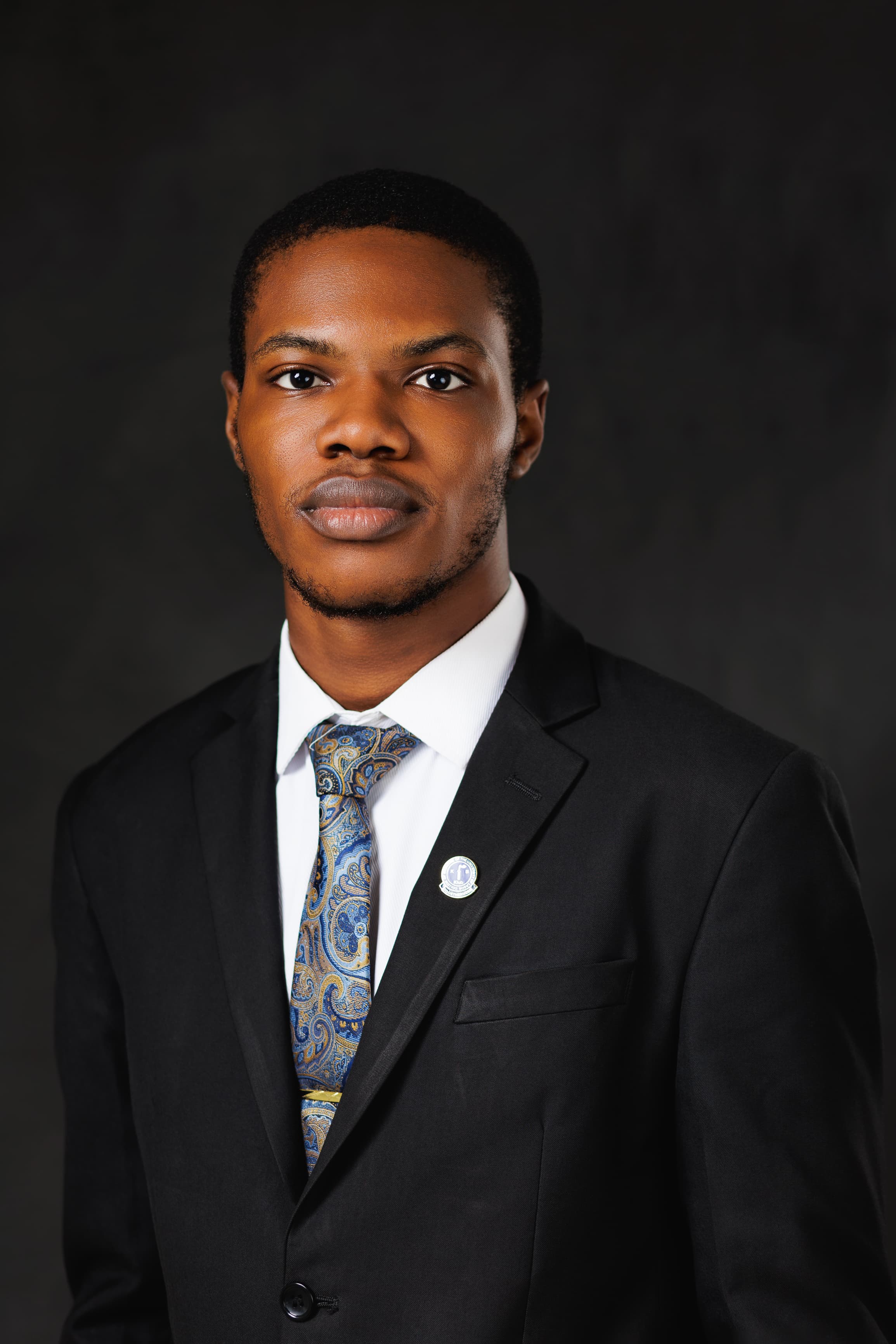 Headshot of Mustapha Madehin, the KV Klub's President