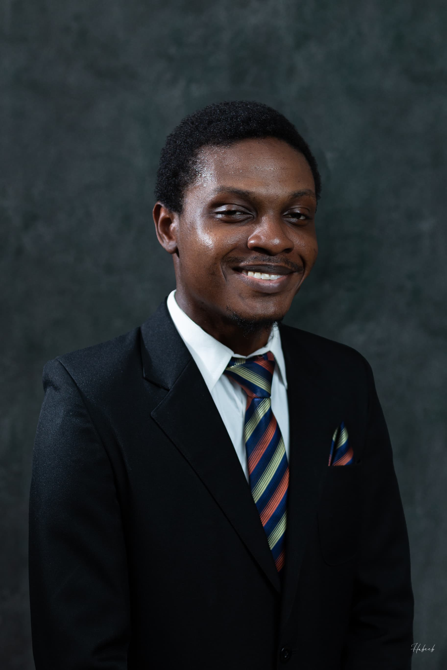 Headshot of Mustapha Madehin, the KV Klub's President