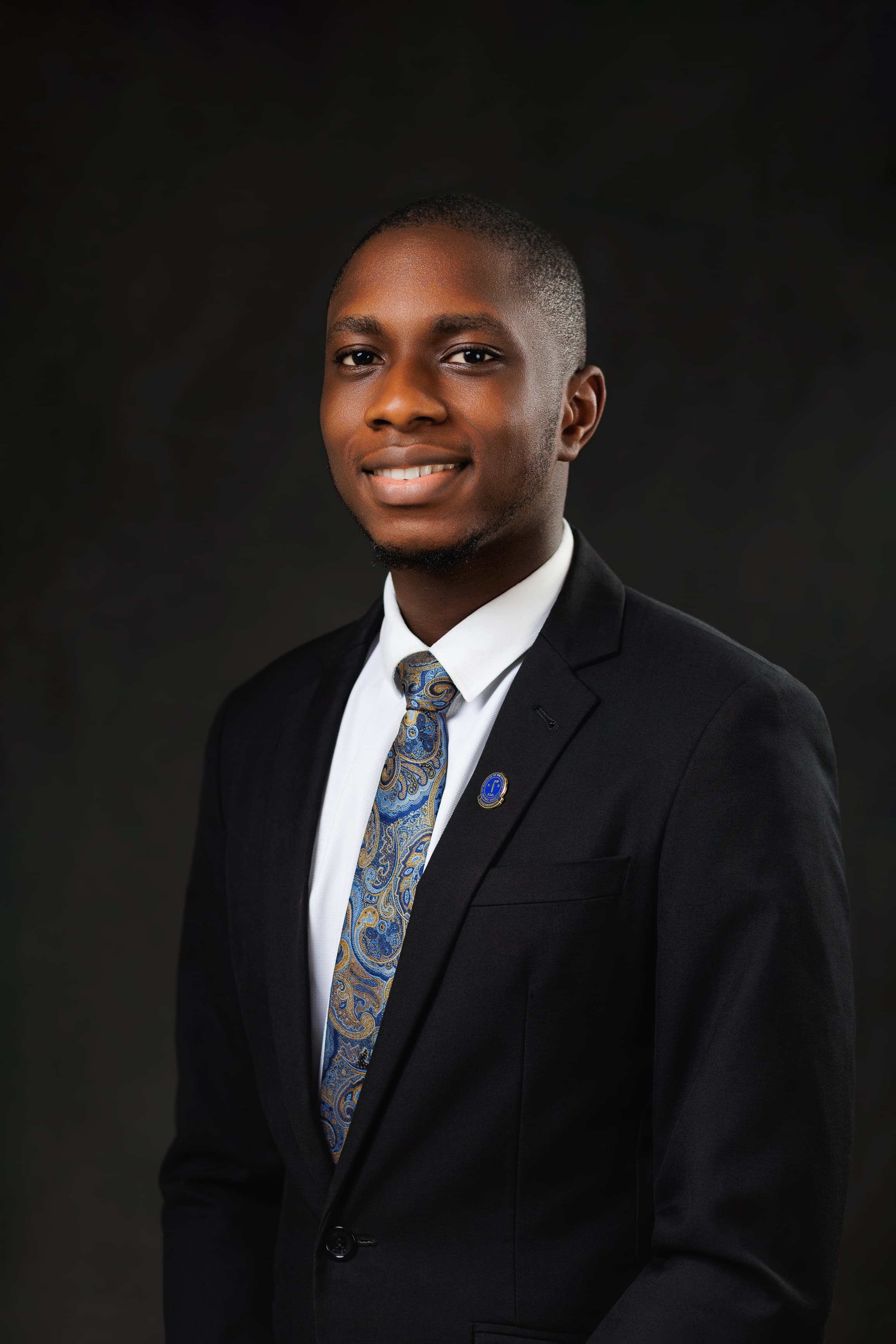 Headshot of Mustapha Madehin, the KV Klub's President